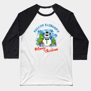 Freddy Fazbear Merry Christmas - Five night at freddy's Baseball T-Shirt